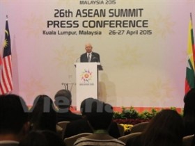 马来西亚总理纳吉布：第26届东盟峰会取得积极成果