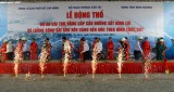 Groundbreaking ceremony of Binh Loi rail bridge and Saigon river flow project