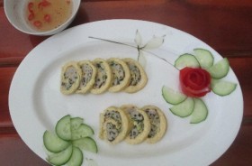 Trứng hấp vân