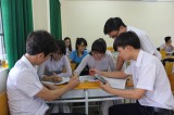 Pupils prepare for national high school final exam