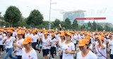 Hơn 4.500 công nhân dệt may tham gia chạy bộ vì an toàn lao động