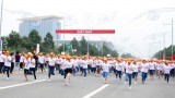 Hơn 4.500 công nhân dệt may tham gia chạy bộ vì an toàn lao động