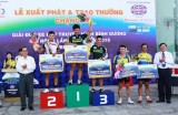 Kết quả chặng 2 giải đua xe đạp truyền hình Bình Dương mở rộng  2015: Quốc Thắng, Cường Khoang và Quốc Huy giành hạng nhất chặng