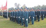 Sư đoàn 7, Quân đoàn 4: Tổ chức lễ tuyên thệ cho chiến sĩ mới