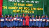 Trường Đại học Thủ Dầu Một: Trao bằng tốt nghiệp cho 1.292 tân cử nhân, tân kỹ sư