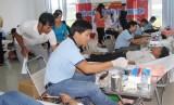 Bắc Tân Uyên: Hơn 200 cán bộ, viên chức tình nguyện hiến máu nhân đạo