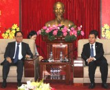 Provincial leader receives South Korean Consulate General to HCM city Park Noh Wan