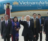 Tổng Bí thư Nguyễn Phú Trọng bắt đầu thăm chính thức Hoa Kỳ