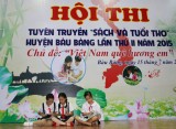 TX.Bến Cát Và Huyện Bàu Bàng: Tổ chức hội thi Tuyên truyền, giới thiệu sách và tuổi thơ