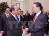 Deputy PM holds talks with Chinese Vice Premier