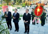 Provincial leaders visit martyrs’ cemetery