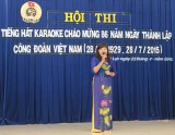 Phường Phú Lợi (TP.Thủ Dầu Một): Hội thi Tiếng hát karaoke