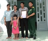 Quân đoàn 4: Trao nhà tình nghĩa tặng cựu chiến binh huyện Củ Chi
