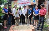 Hội Liên hiệp Thanh niên tỉnh khởi công xây dựng nhà nhân ái