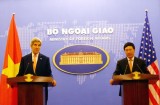 Ngoại trưởng Kerry trả lời báo chí về kết quả chuyến thăm Việt Nam