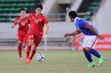 U19 Việt Nam bất phân thắng bại với U19 Malaysia