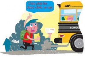 Lý do chạy thục mạng theo xe buýt