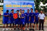 Giải bóng chuyền huyện Bàu Bàng: Đội bóng xã Lai Hưng giành cúp vô địch