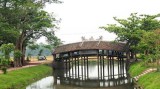 Thanh Toan tile-roofed bridge in Hue