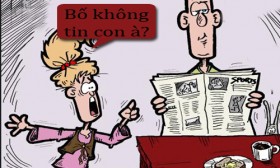 Không thể qua mắt bố