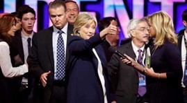 Clinton's debate showing may dampen calls for Biden