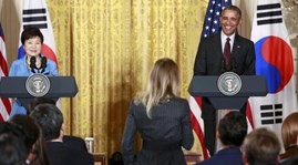 Obama, Park say DPRK must show willing to get nuclear deal