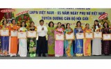 Hội Liên hiệp Phụ nữ tỉnh: Tổ chức họp mặt kỷ niệm 85 năm ngày thành lập Hội LHPN Việt Nam và 5 năm ngày Phụ nữ Việt Nam