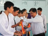 Khai mạc Giải vô địch Karatedo truyền thống miền Đông Nam bộ tỉnh Bình Dương mở rộng năm 2015