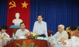 Lãnh đạo tỉnh làm việc với Ban chỉ đạo kinh tế tập thể huyện Bắc Tân Uyên