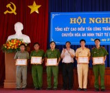 TX.Thuận An: Khen thưởng 5 tập thể, 48 cá nhân trong công tác tấn công trấn áp tội phạm
