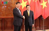 President Sang holds talks with Chinese Party Chief