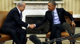 Obama, Netanyahu at White House seek to mend US-Israel ties