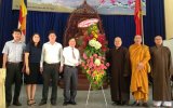 Ban Tôn giáo tỉnh: Thăm và chúc mừng Trường Trung cấp Phật học Bình Dương