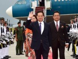 Thủ tướng Nguyễn Tấn Dũng đã tới thủ đô Kuala Lumpur