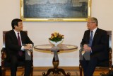 Chủ tịch nước Trương Tấn Sang hội đàm với Tổng thống Đức J.Gauck