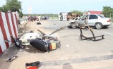 Dầu Tiếng: Tai nạn liên hoàn khiến 7 người trọng thương