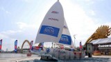 Clipper’s sailing boat model on display in Danang