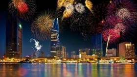 胡志明市将燃放烟花喜迎2016年阳历新年