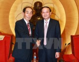 Ông Tô Huy Rứa tiếp Phó Chủ tịch Thượng viện Nhật Bản Azuma