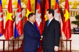 Thủ tướng hội kiến Chủ tịch Thượng viện Campuchia