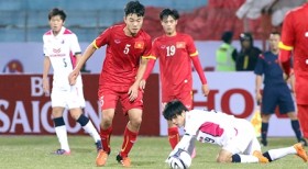 越南U23足球队与日本大阪塞雷佐足球队以2比2战平