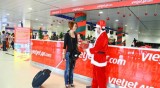 越捷航空公司推出庆祝圣诞节和新年活动
