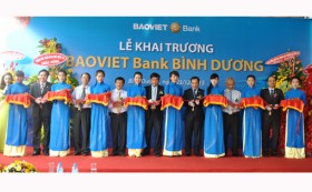 Khai trương BaoVietBank chi nhánh Bình Dương