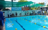 Hơn 100 vận động viên “trổ tài” bơi lội tại Hồ bơi Mỹ Phước