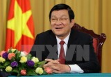 Chủ tịch nước Trương Tấn Sang trả lời báo chí trước thềm năm mới
