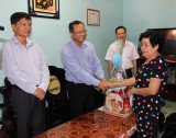Đoàn lãnh đạo tỉnh thăm, tặng quà tết tại huyện Dầu Tiếng và Bắc Tân Uyên