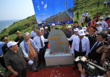 Đặt đá xây khu tưởng niệm nghĩa sĩ Hoàng Sa trên đảo Lý Sơn