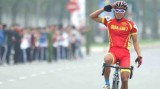 Tung wins silver medal at Asian cycling event