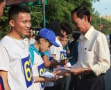 Hiệp An, TP.Thủ Dầu Một: Tổ chức Giải chạy việt dã “Mừng Đảng - mừng xuân” 2016