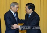 President Sang receives delegation from Japan